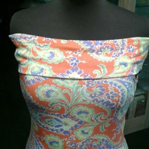 Lauren Ralph Lauren off the shoulder  dress